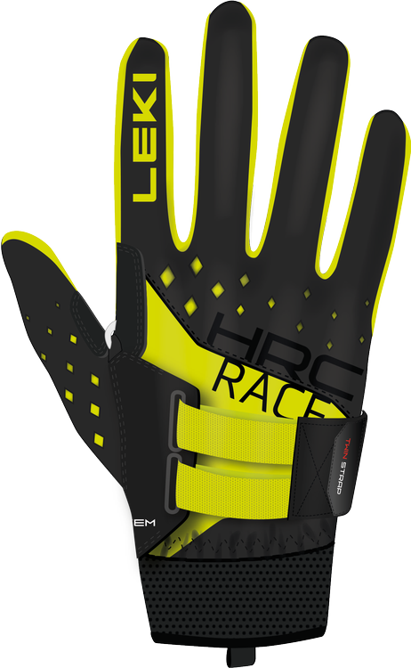 Leki HRC Race Shark black-neon yellow